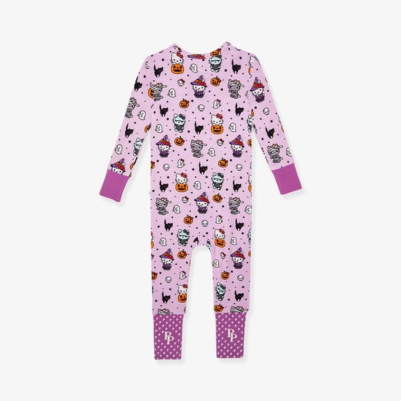POSH PEANUT HELLO KITTY® MONSTERS CONVERTIBLE ONE PIECE - 9-12 MONTHS - Picture 2 of 4
